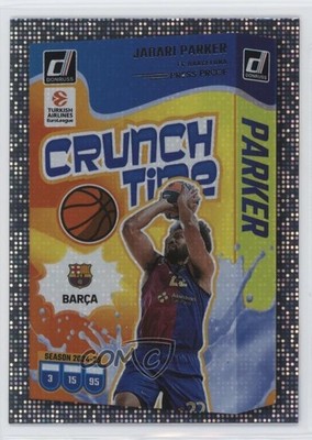2024 Panini Donruss EuroLeague Crunch Time Press Proof Silver Jabari Parker 14mf