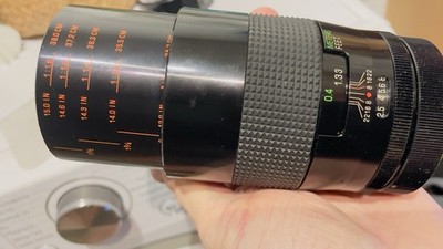 Vivitar Series 1 90 2.5 macro  VMC FD