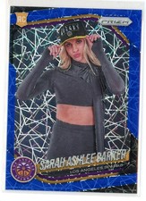 Sarah Ashlee Barker - 2025 Panini Prizm WNBA #142 Blue Velocity (RC) L.A. Sparks