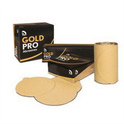 USC ABRASIVES Gold Pro 082421 Sanding Disc, 6 in Dia, P1500 Grit, Paper Backing