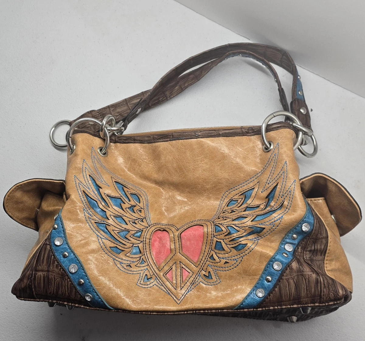 Shoulder Bag Studded Bags & Handbags for Women for sale | eBay