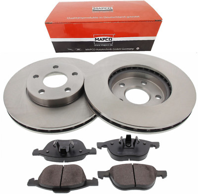 MAPCO SCHEIBENBREMSENSATZ FORD C-MAX II FOCUS III VOLVO C30 V40 VORDERACHSE