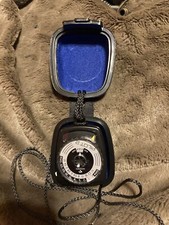 VINTAGE GOSSEN PILOT 2 INCIDENT LIGHT METER  CASE  STRAP. Original Box