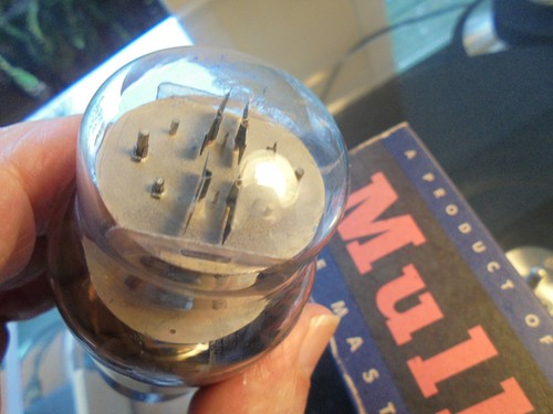 MULLARD ECC34 NEW OLD STOCK IN BOX TESTED PAN GETTER BRITISH VINTAGE VALVE TUBE - Picture 3 of 9