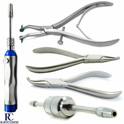 #ad Dental Temporary Crown Remover Forceps Crown Removing Instruments CE $13.45