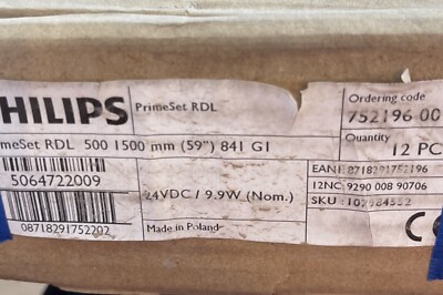 BOX OF 12 PHILIPS PrimeSet RDL 500 1500mm (59