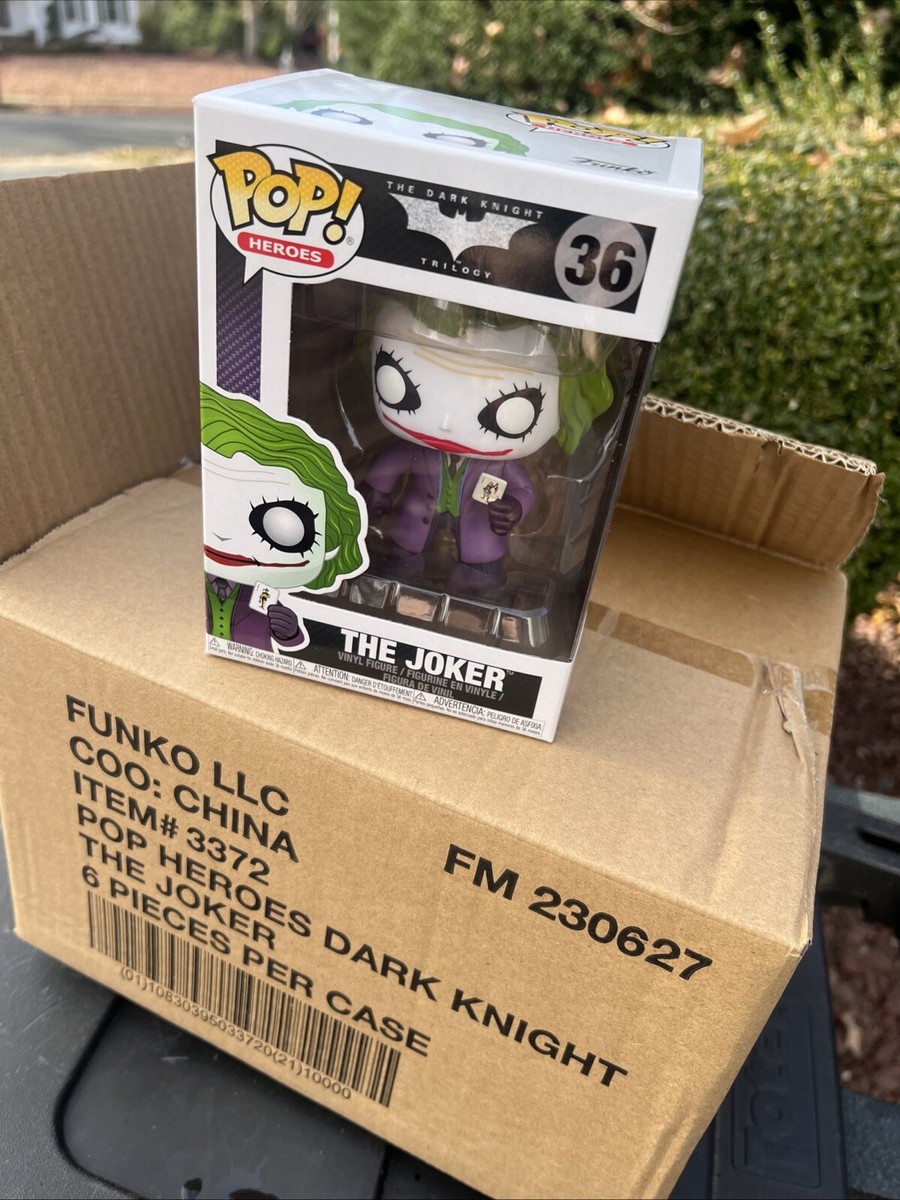 Funko POP The Joker Dark Knight Vinyl Figure #36 Heath Ledger
