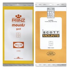 5 or 10 Prinz/Scott BLACK Mounts 265x115 FREE SHIPPING w/$60 Order SELECT: