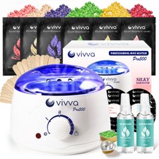 VIVVA Pro500 Wax Warmer Heater Paraffin Pot Heater Hair Removal Salon Beauty Kit