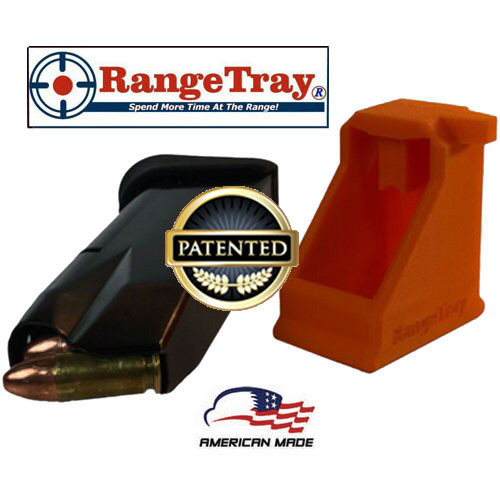 RangeTray Magazine Speed Loader for Browning 9mm HP Hi-Power ORANGE Speedloader