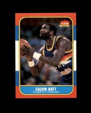 1986-87 Fleer #79 Calvin Natt MINT Nuggets Break 8