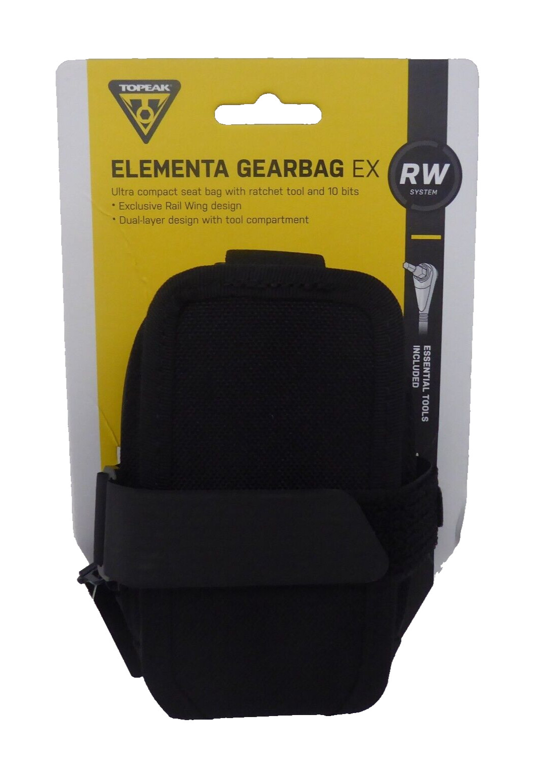 Topeak Elementa Gearbag EX Seat Bag with Essential Tool Kit