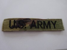 A57-12) USA Abzeichen Schriftzug US-Army Nametape original Patch Multicam Klett
