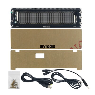 VFD Audio Level VU Meter MP3 PC Amplifier AGC HIFI LED Music Spectrum Analyzer