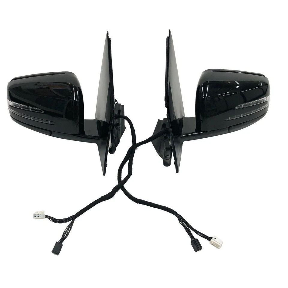 Folding W246 Car Side Door Mirror Pair for Mercedes Benz B class B180 B200 B250 - Image 3 of 4