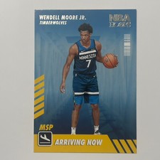 2022-23 Panini Hoops Basketball Wendell Moore Jr. Arriving Now #26 Timberwolves