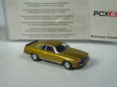 (KI-12-37) PCX87 Mercedes 450 SLC 5,0 gold C107 in 1:87 in OVP