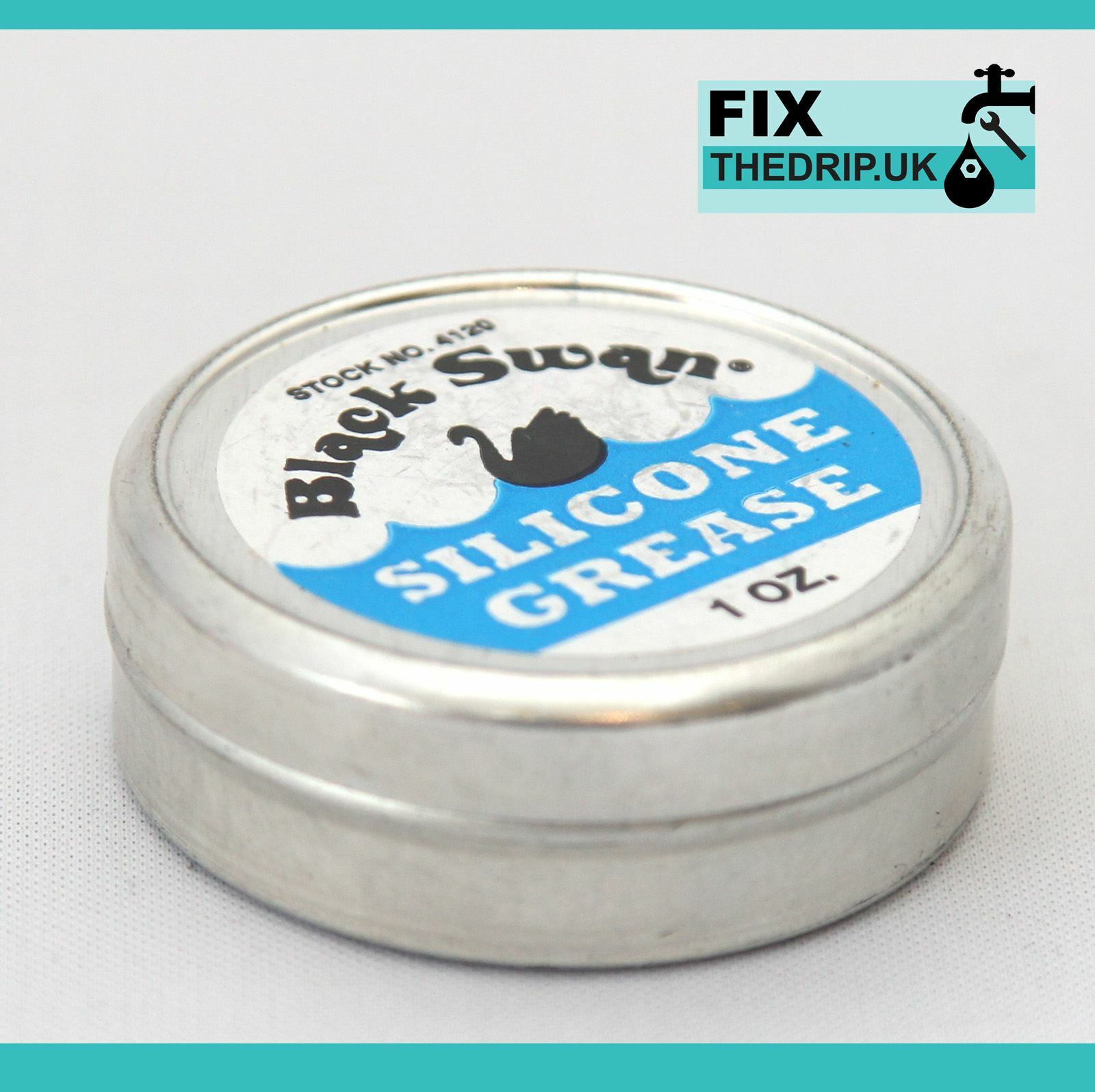 BLACK SWAN SILICONE GREASE 1 oz  lubricating  faucets valves ballcocks