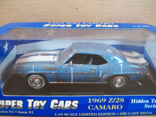 American Muscle~Super Toy Cars~Hidden Treasures~1969 Z/28 Camaro~ 1 of 399 ~1:18 - Picture 2 of 12