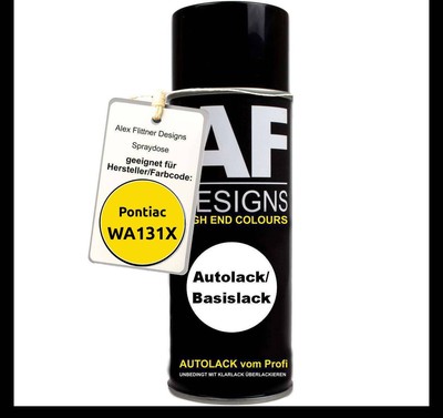 Für Pontiac WA131X Lemon Peel Spraydose Basislack Sprühdose 400ml