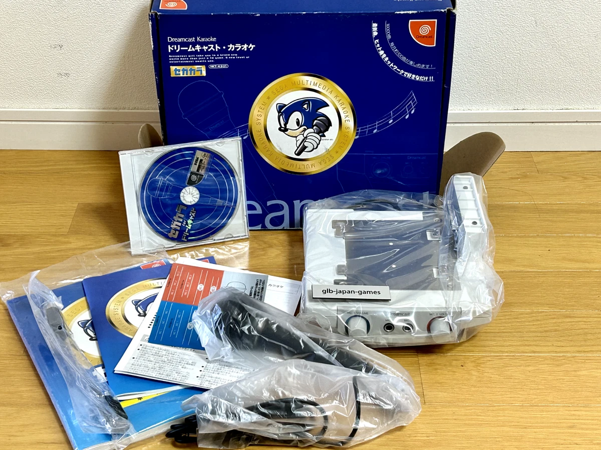 Sega Dreamcast Karaoke DC Japan Import HKT-4301 Used w/Box