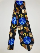 Steven Harris Mens Formal Necktie 56.5"Lx3.75"W Multicolor Neck Tie