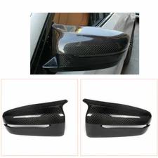For BMW 3series G20 G28 19-20 black Rearview Mirror Cover carbon fiber one set.
