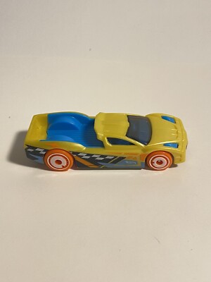 2012 rare Hypertruck (Pastel Yellow) - Track Builder Unlimited Hot Wheels Loose