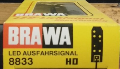 BRAWA 8833 H0 Scale LED Railway Traffic Light Signal