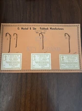 Vintage Mustad & Son  Mustad Special Limerick Hooks