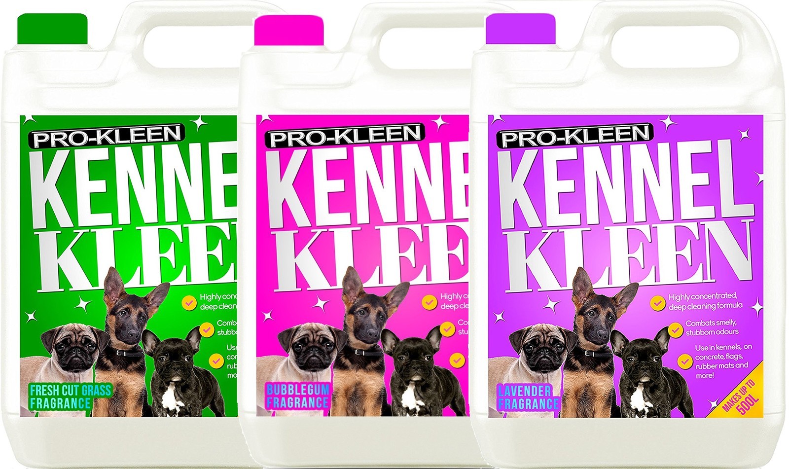 ProKleen Kennel Disinfectant Cleaner Pet Odour Deodoriser Sanitise Urine Cat 15L