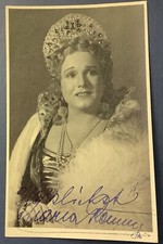MARIA REINING,1903-1991,eigenh.sign.Dietrich-Foto als Tatjana in „Eugen Onegin“