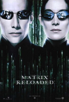 66976 The Matrix Reloaded Movie Keanu Reeves Wall Decor Print Poster