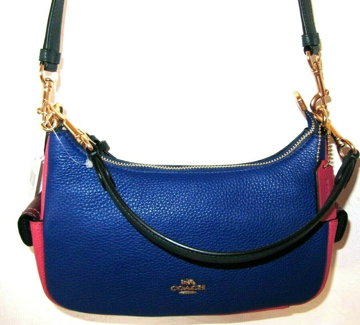 pennie shoulder bolsa in colorblock