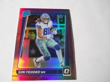 SIMI FEHOKO ROOKIE PURPLE PRIZM DALLAS COWBOYS 2021 PANINI DONRUSS OPTIC #P-292