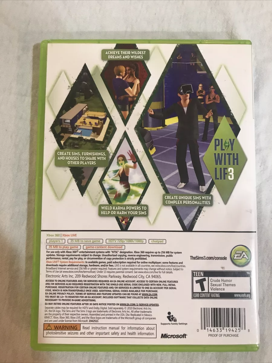 The Sims 3 - Xbox 360 - Ri Happy