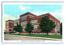 1931 Windham High School Willimantic CT Posted View