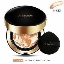 AGE 20's Signature Essence Cover Pact Intense Cover 14g Refill14g 23MediumBeige