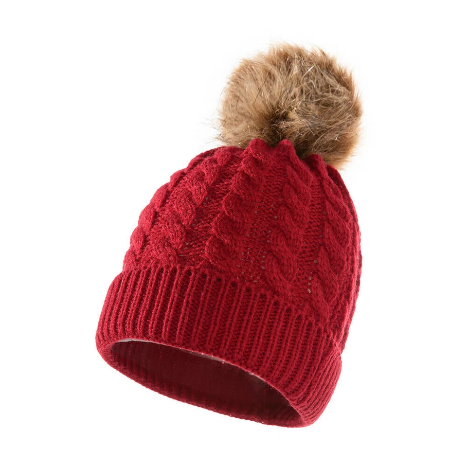 Изящный теплый Baby зимняя шляпа шарф и перчатки комплект младенца вязаный шапочка 0-36 М 5 шт. - Изображение 3 из 4