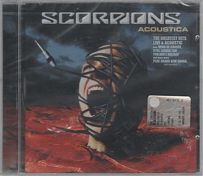 SCORPIONS ACOUSTICA GREATEST HITS LIVE CD F.C.  SIGILLATO!!!