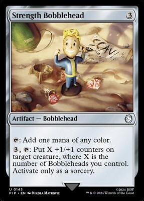 *MtG: Strength Bobblehead - Commander Fallout Uncommon - magicman-europe*