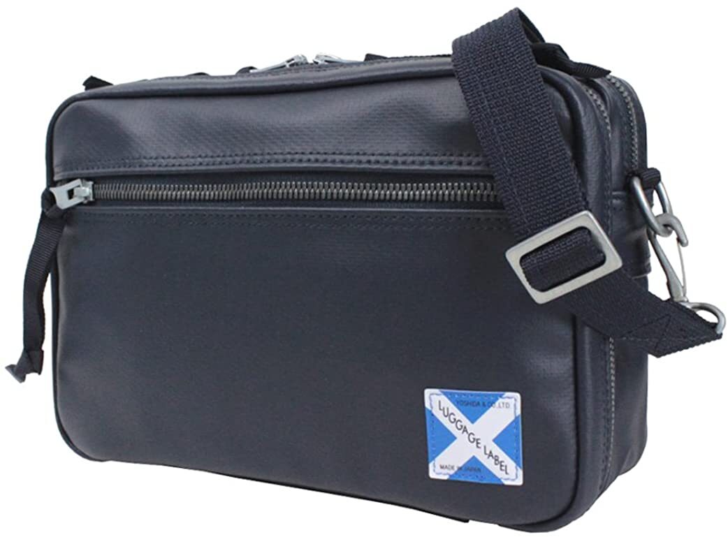 Yoshida PORTER LUGGAGE LABEL NEW LINER SHOULDER BAG Navy 960-09285 MADE IN JAPAN