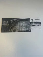 2020 Tampa Bay Bucs at Las Vegas Raiders Ticket 10/25 Brady 4TDs 369YDs Gronk TD