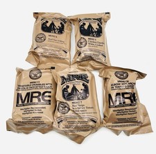 Military MRE Individual Menu Single Meal Camping Hiking Food Lot Of 5 Sealed