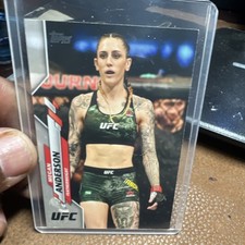 2020 Topps UFC Megan Anderson Featherweight #8 Mixed Martial Arts Card