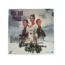 War and Peace - Laserdisc LD - Audrey Hepburn, Henry Fonda 1985 