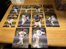 1995 Flair Baseball Wave of the Future Insert Set (10) Chipper Jones