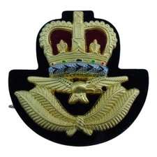 Royal Air Force Officers Beret Badge - RAF - New