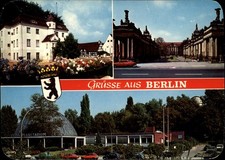 Gruss Aus Berlin Zeiss Planetarium vintage postcard n474
