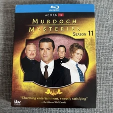 Murdoch Mysteries: Season 11 (Blu-ray, 2017) 4 Disc Set